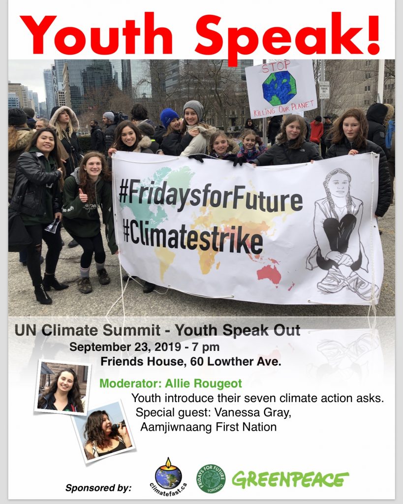 UN Climate Summit: Youth Speak Out!