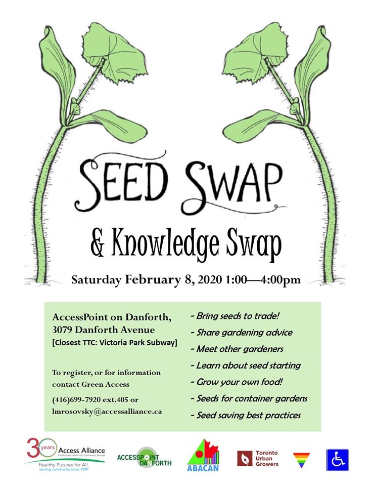 Community gardeners SEED Swap & Knowledge Swap