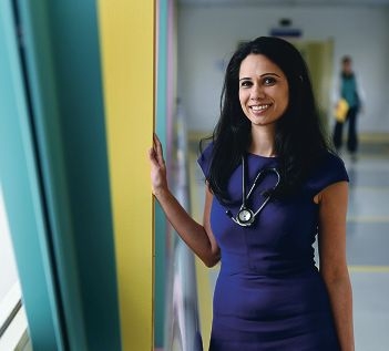 Royal Perth Hospital medical administration registrar and junior doctor of the year finalist Dr Sonia Chanchlani [NAMES OK]